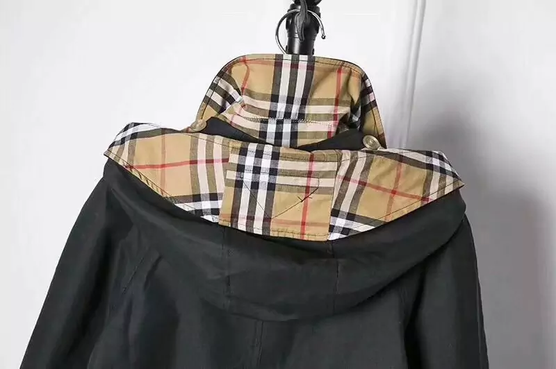 burberry vintage trench 2018 femmes london botton veste hoodie black